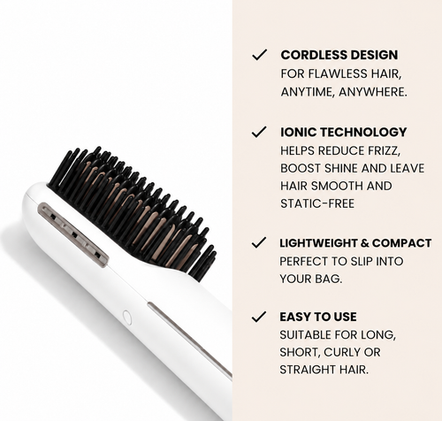 Vellavia Heat – Heated Straightening Brush
